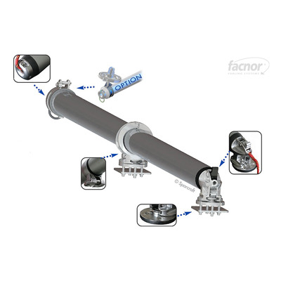 Bout dehors 80mm pour spi asymtrique/gennaker